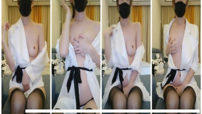 [동양야동] 일품 몸매 스튜어디스 왕홍 아나운서 [여우는 요괴가 아닙니다] 배달원 꼬셔먹기, 옷 입고 바로 오픈 체조 도중 내사 벗기